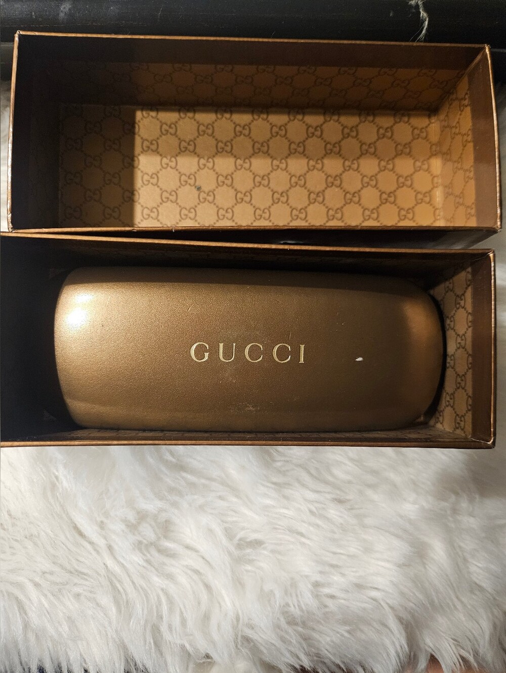 Euc Gucci Eye glasses Case